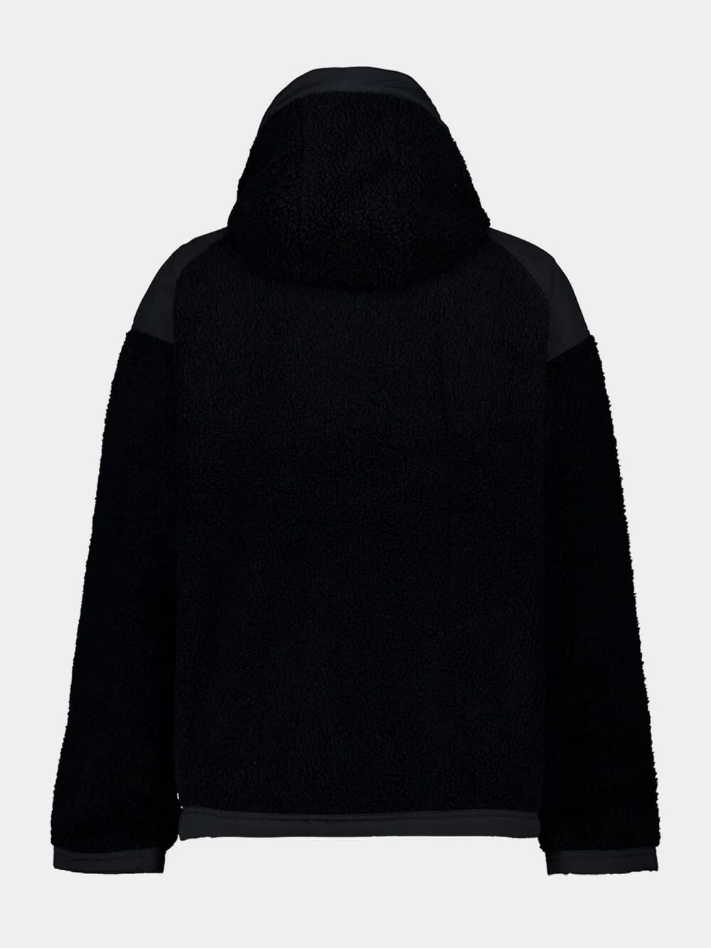 Black Reversible Alberni Bomber Jacket in Fleece - Image 4