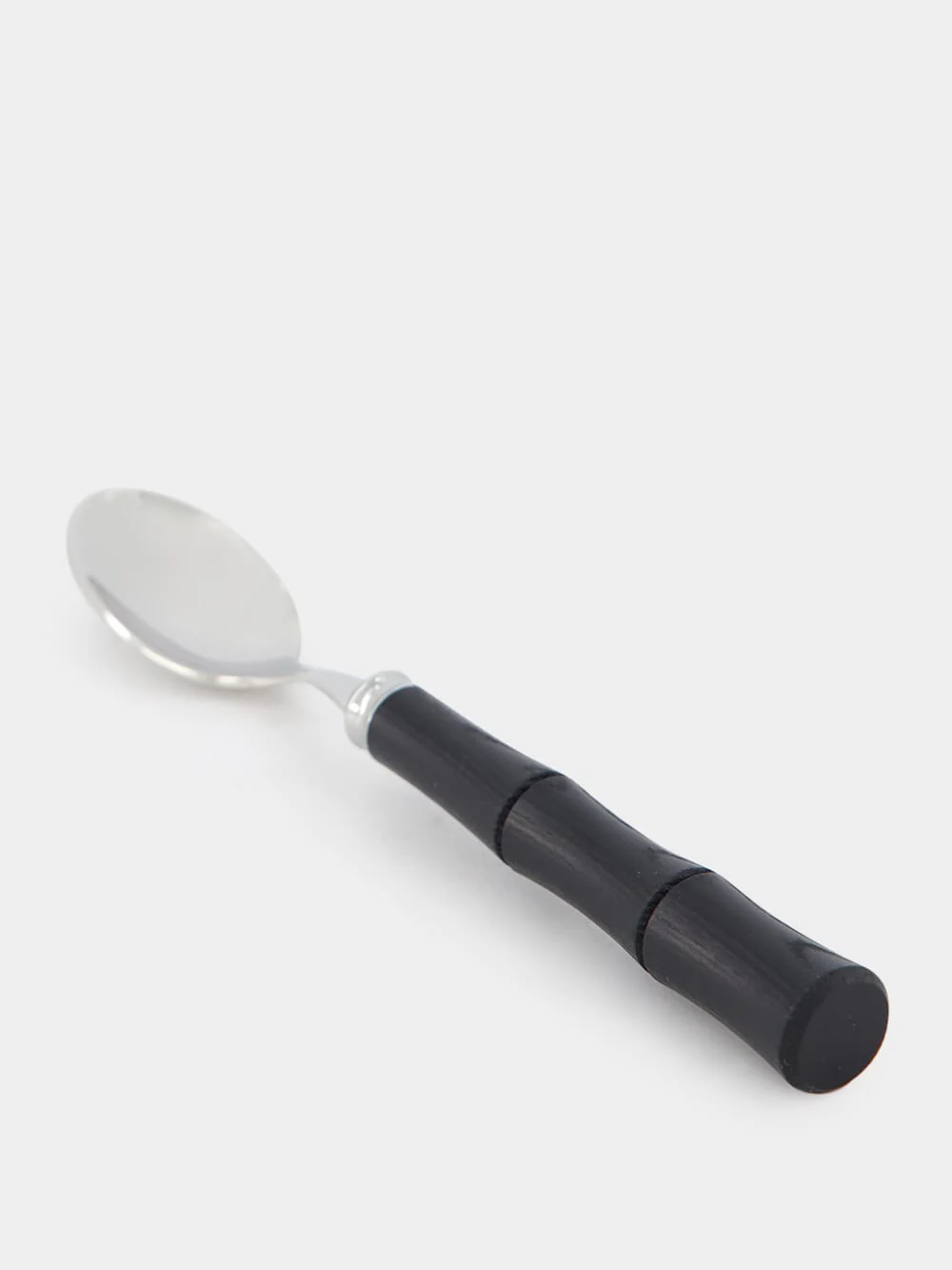Byblos Bamboo Black Demitasse Spoon - Image 3