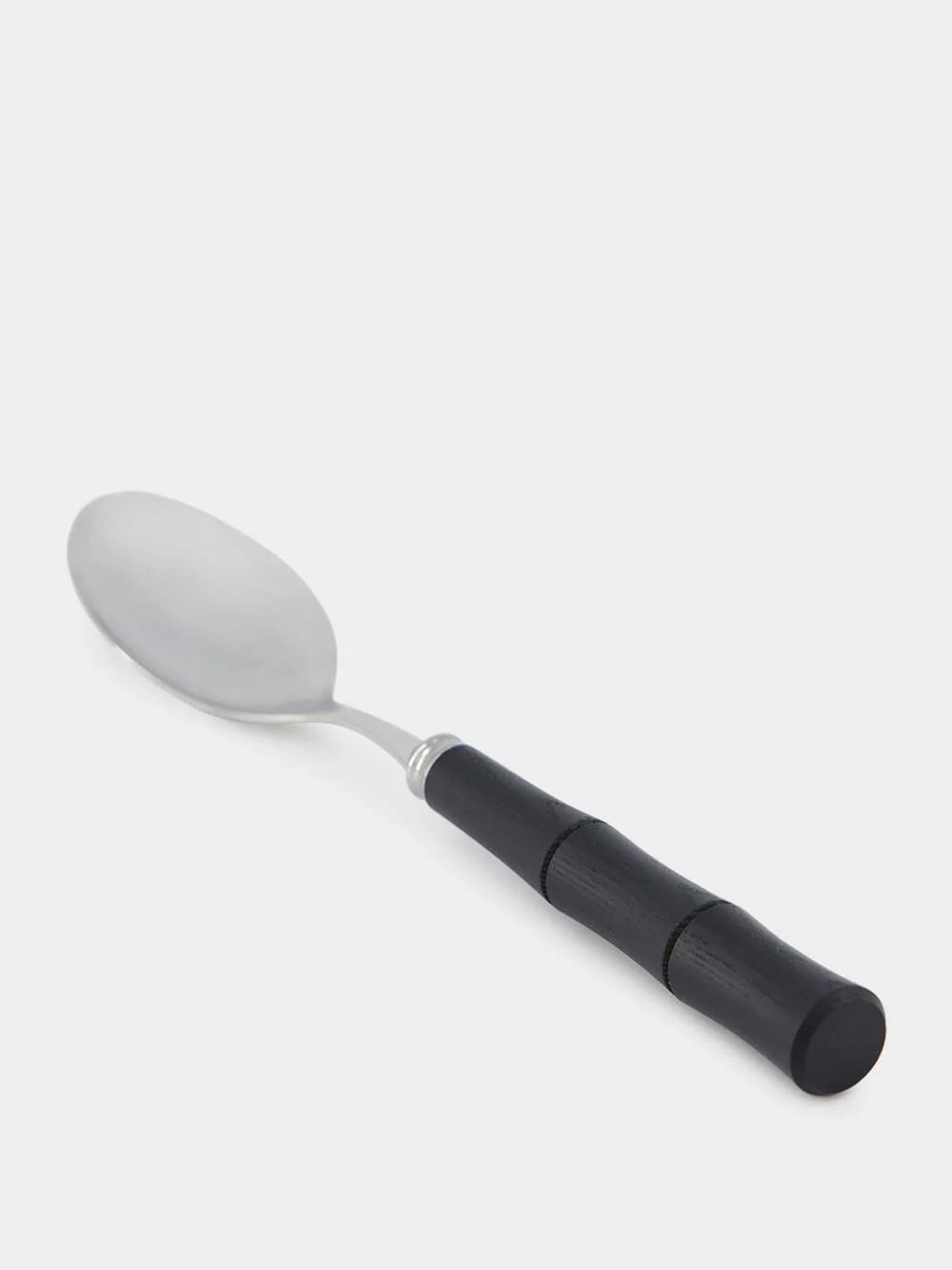 Byblos Bamboo Black Dessert Spoon - Image 3