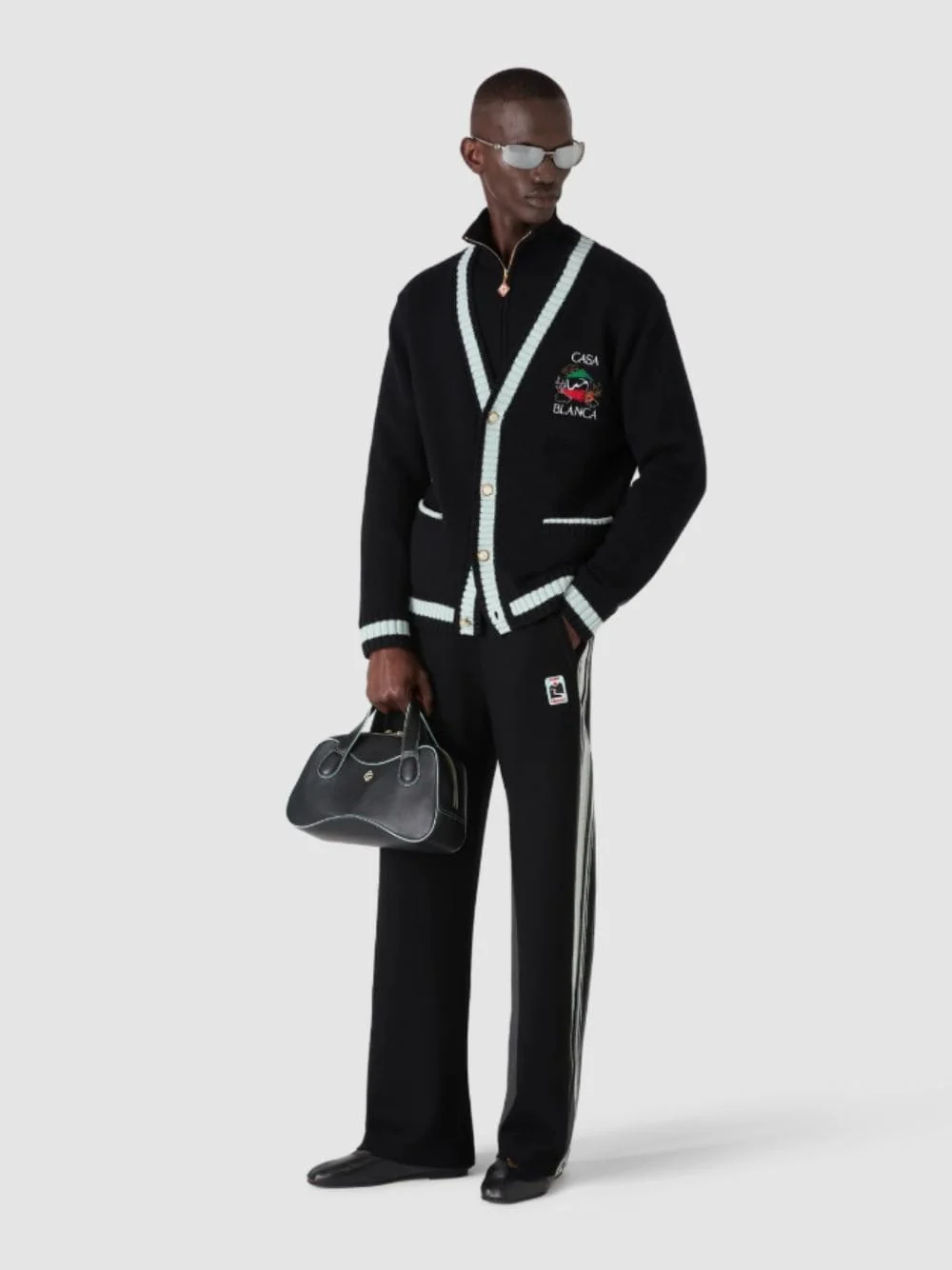 Black Casa Mountain Temple Cardigan - Image 2