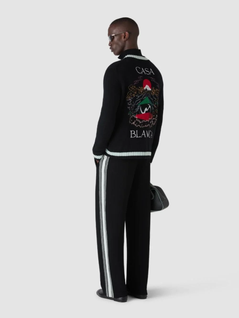 Black Casa Mountain Temple Cardigan - Image 4