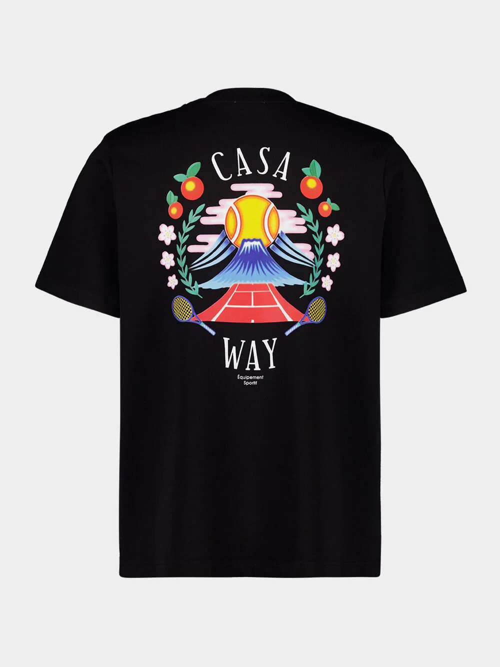 Black Casa Way Mountain T-Shirt - Image 2