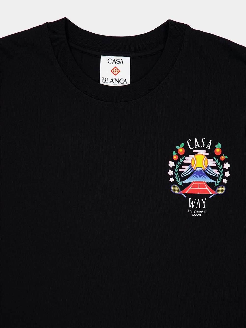Black Casa Way Mountain T-Shirt - Image 3