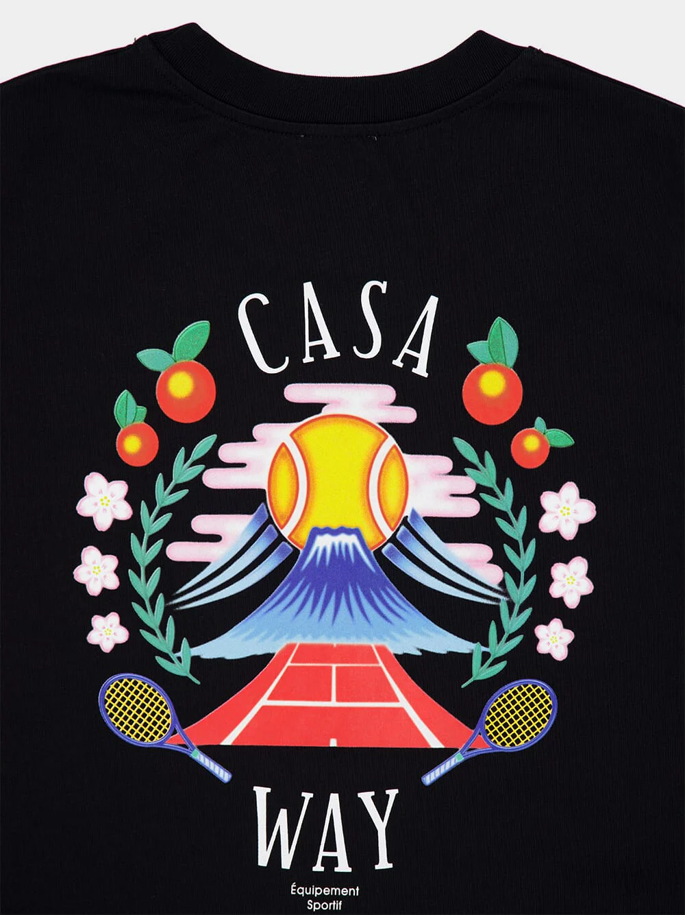 Black Casa Way Mountain T-Shirt - Image 4
