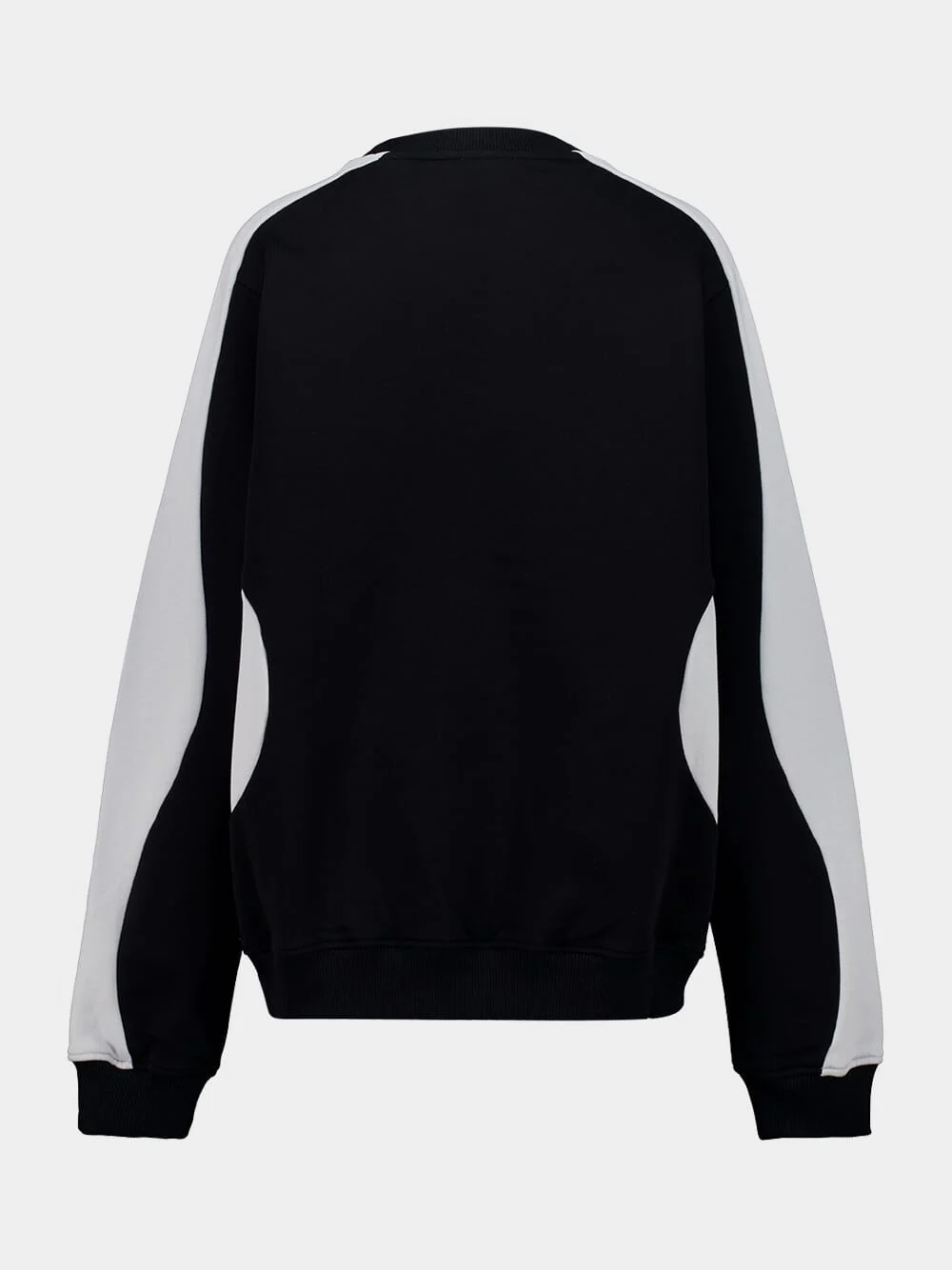 Black Colourblock Logo Sweatshirt - Image 3
