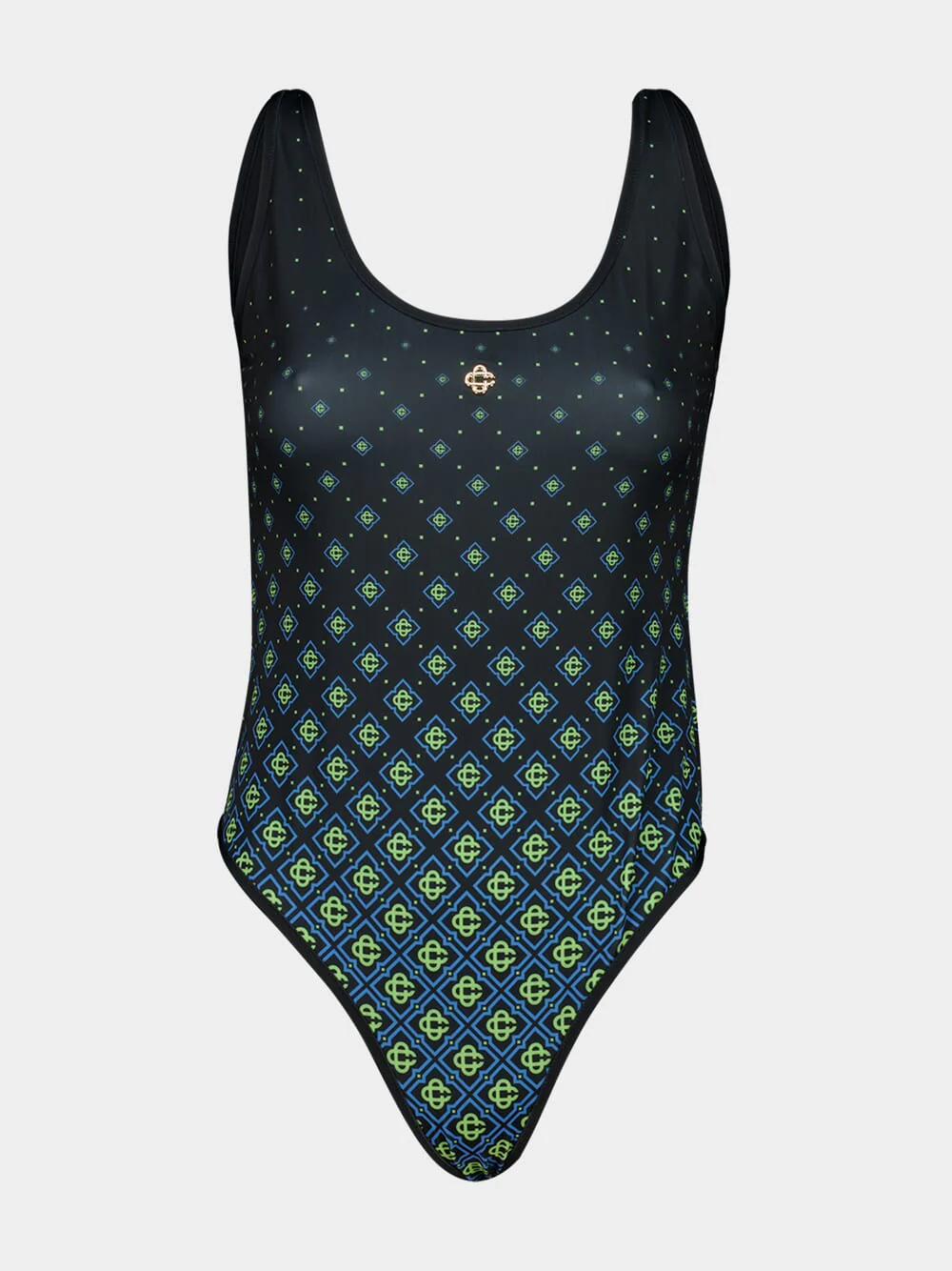 Black Degrade Monogram Swimsuit