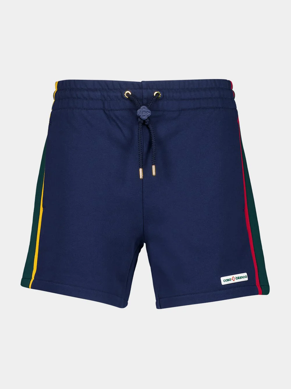 Blue Colourblock Sweatshorts