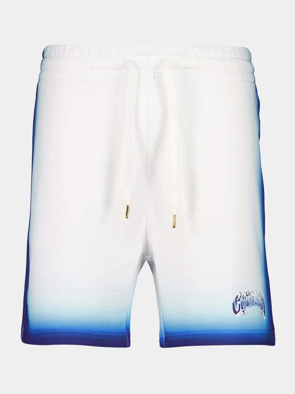 Blue Fade Sweatshorts - Image 2
