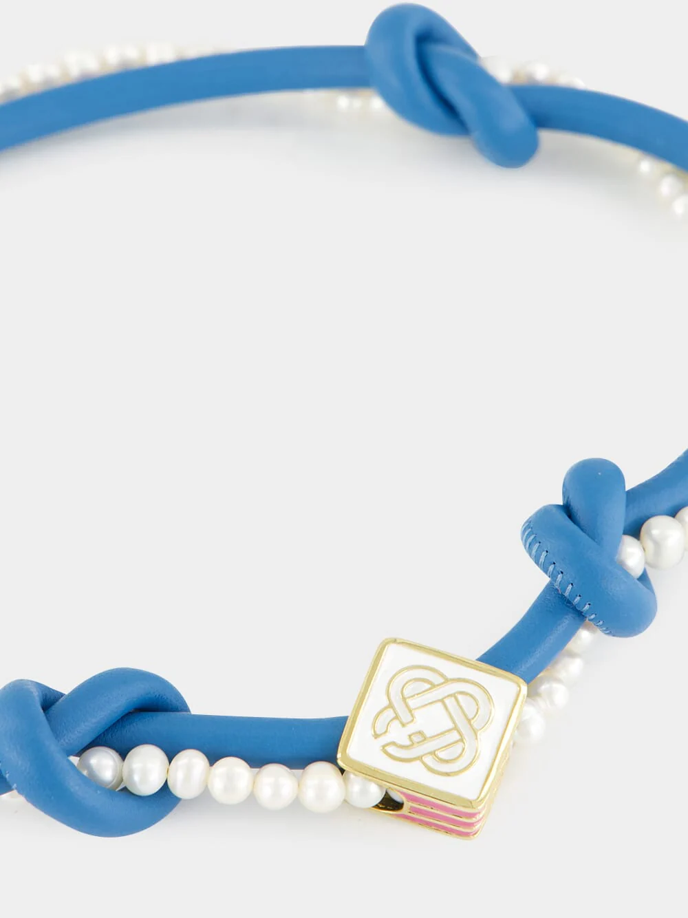 Blue Knotted Necklace - Image 3
