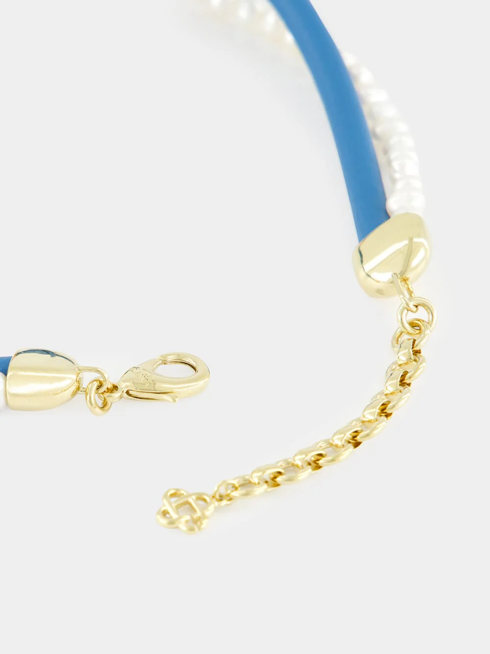 Blue Knotted Necklace - Image 8