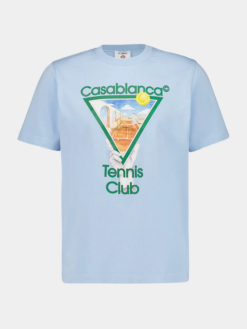 Blue Metaphysical Tennis Icon T-Shirt