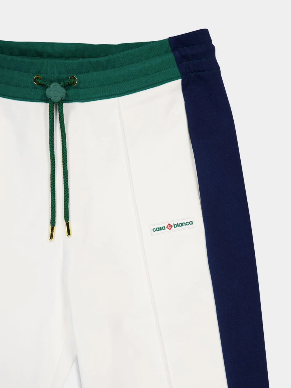 Color-block Pintuck Jogger Trousers - Image 3
