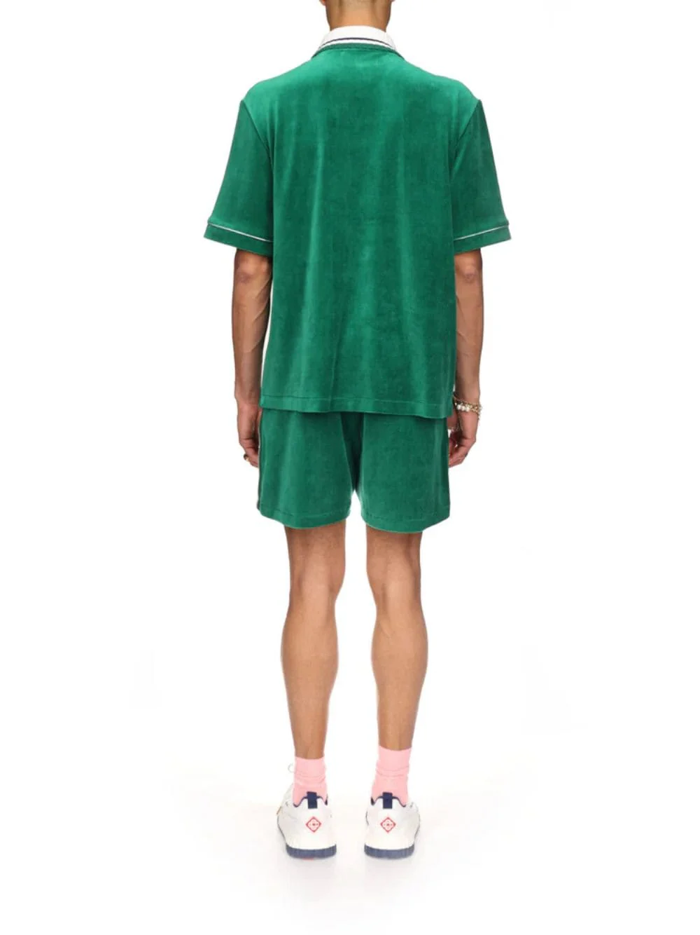 Evergreen Velour Shorts - Image 4