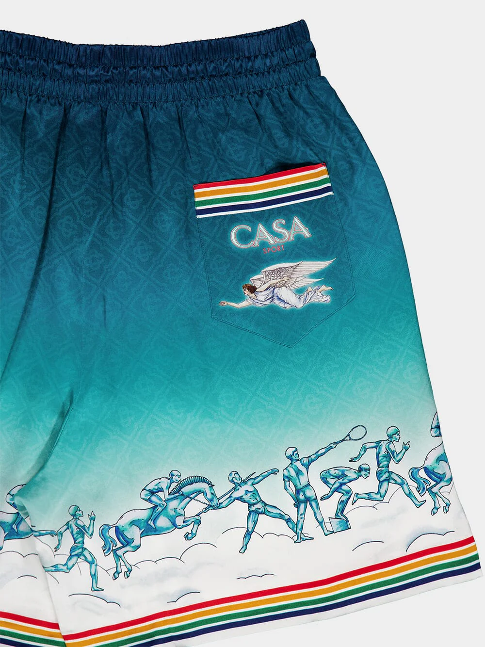 La Déesse Du Stade Silk Shorts - Image 4