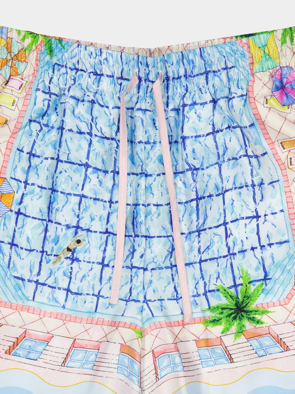Le Plongeon Silk Shorts - Image 5
