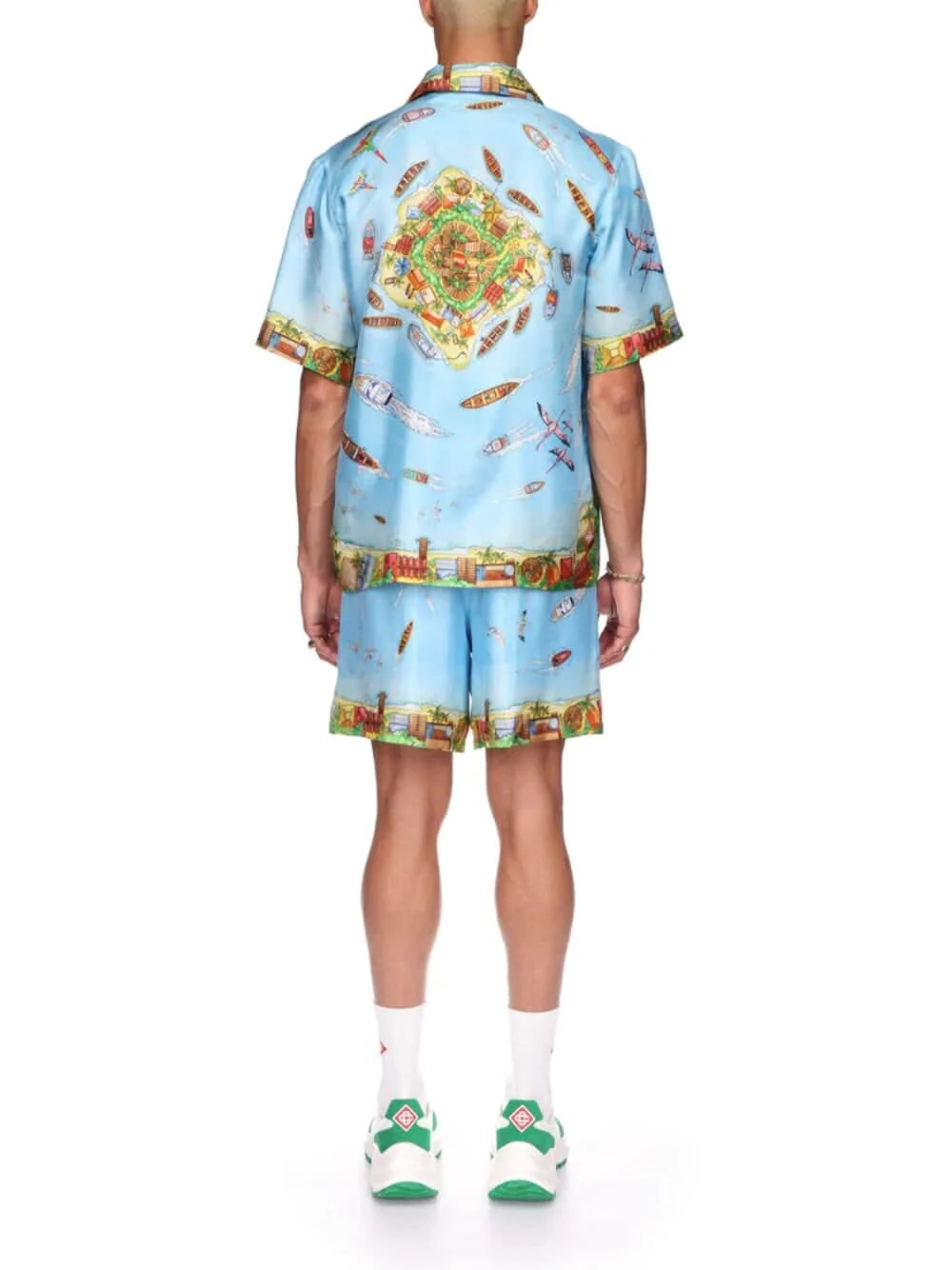 Maison Sur Piloti Silk Shirt - Image 4