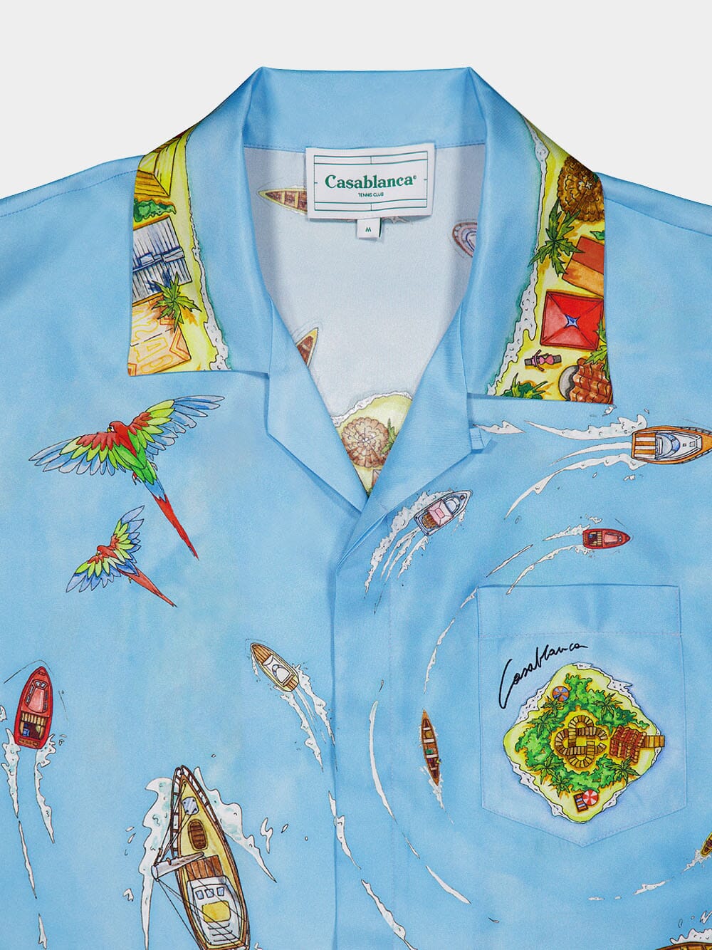 Maison Sur Piloti Silk Shirt - Image 5