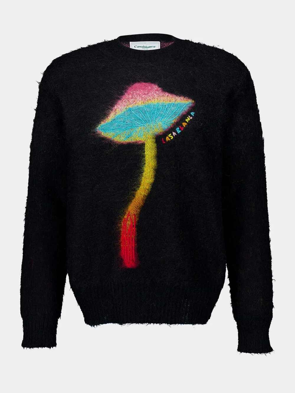 Rainbow Mushroom Mohair Jumper