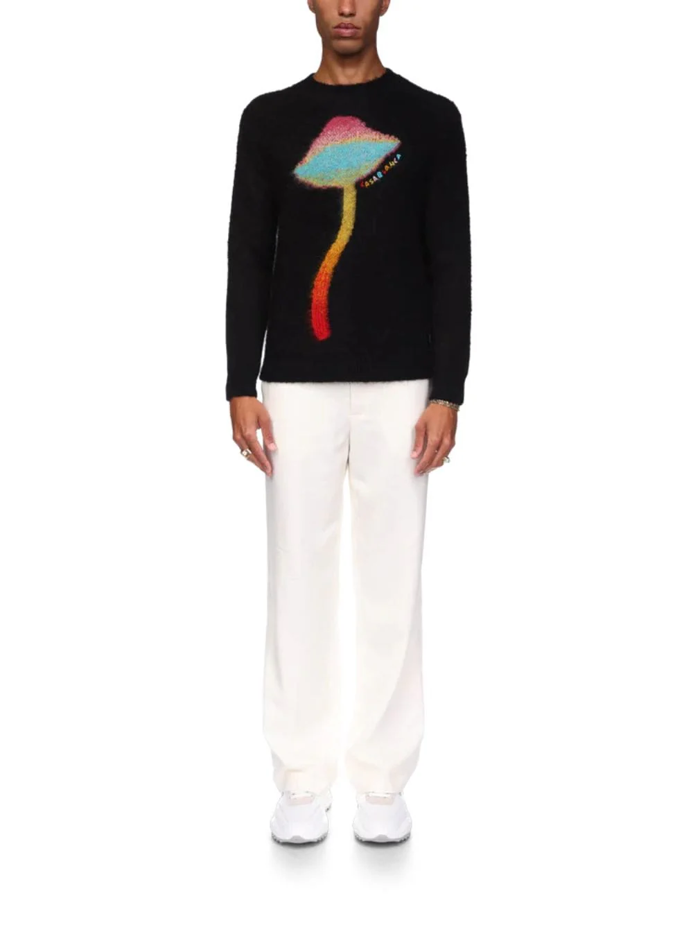 Rainbow Mushroom Mohair Jumper - Image 2