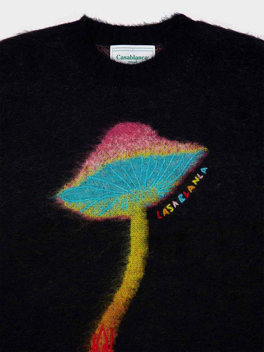 Rainbow Mushroom Mohair Jumper - Image 5