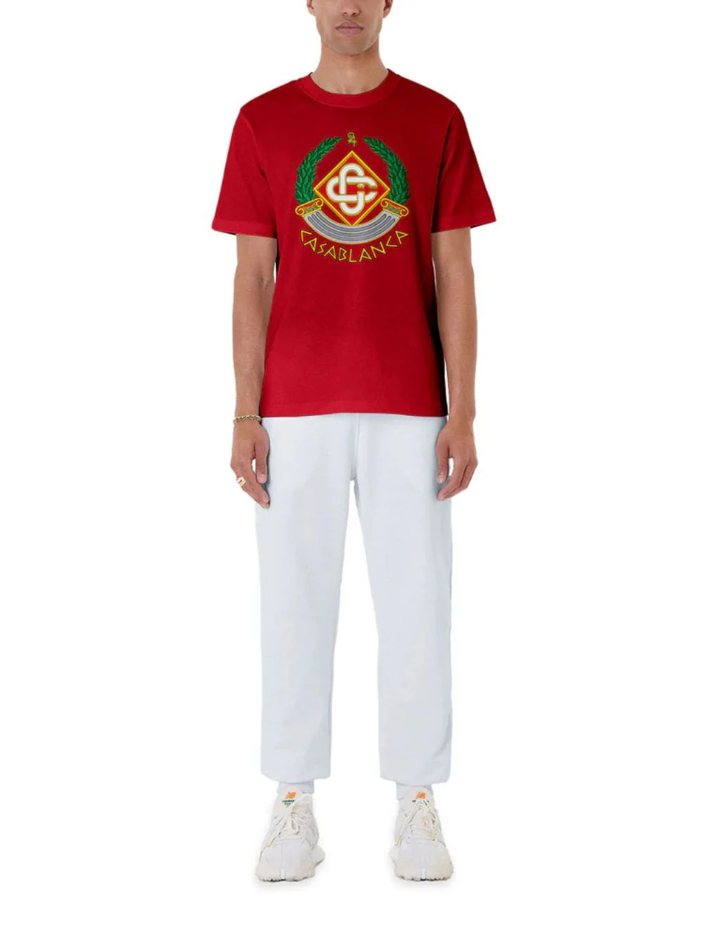 Red Casa Crest Printed T-Shirt - Image 2