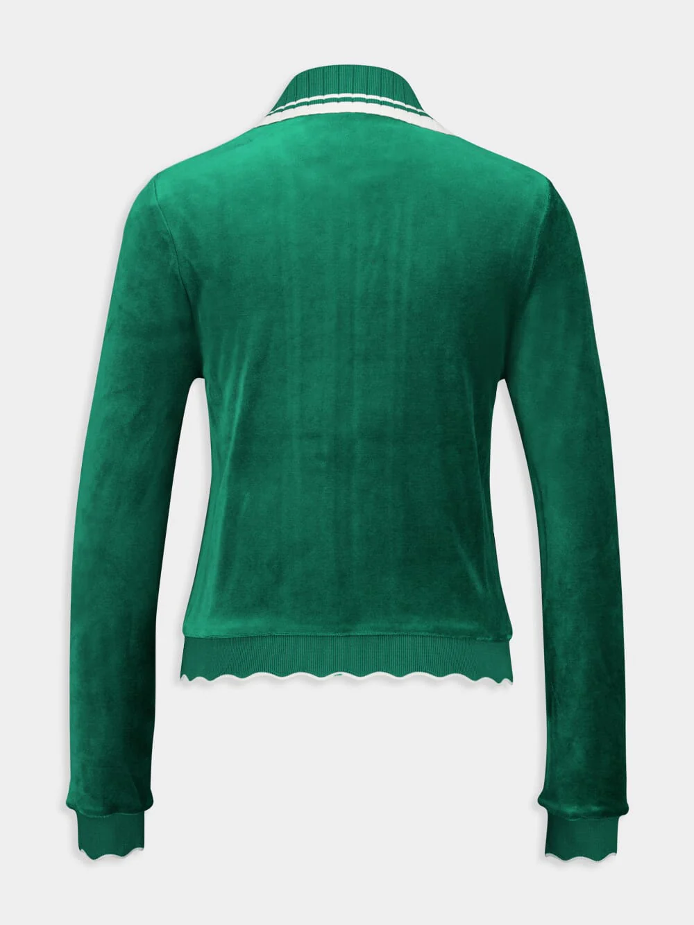 Scalloped Track Jacket - Image 3