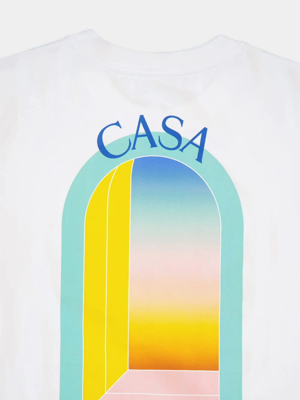 Cotton Printed L'Arc T-Shirt - Image 4