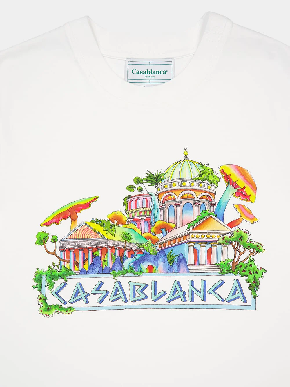 White Road to Knowledge Graphic T-Shirt - Image 3