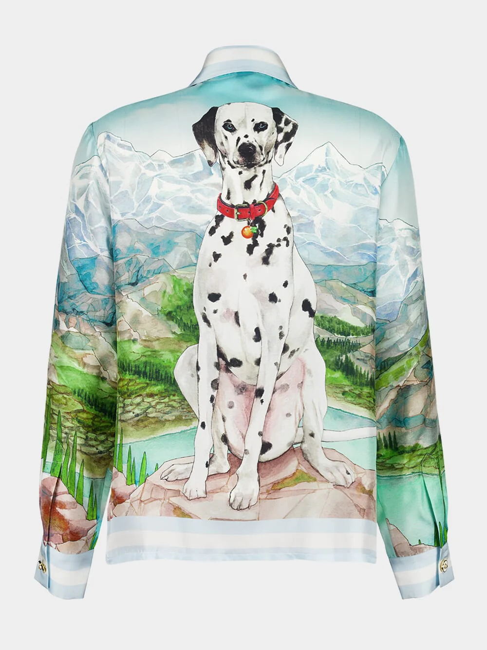 Dalmatian à la Montagne Silk Twill Shirt - Image 2