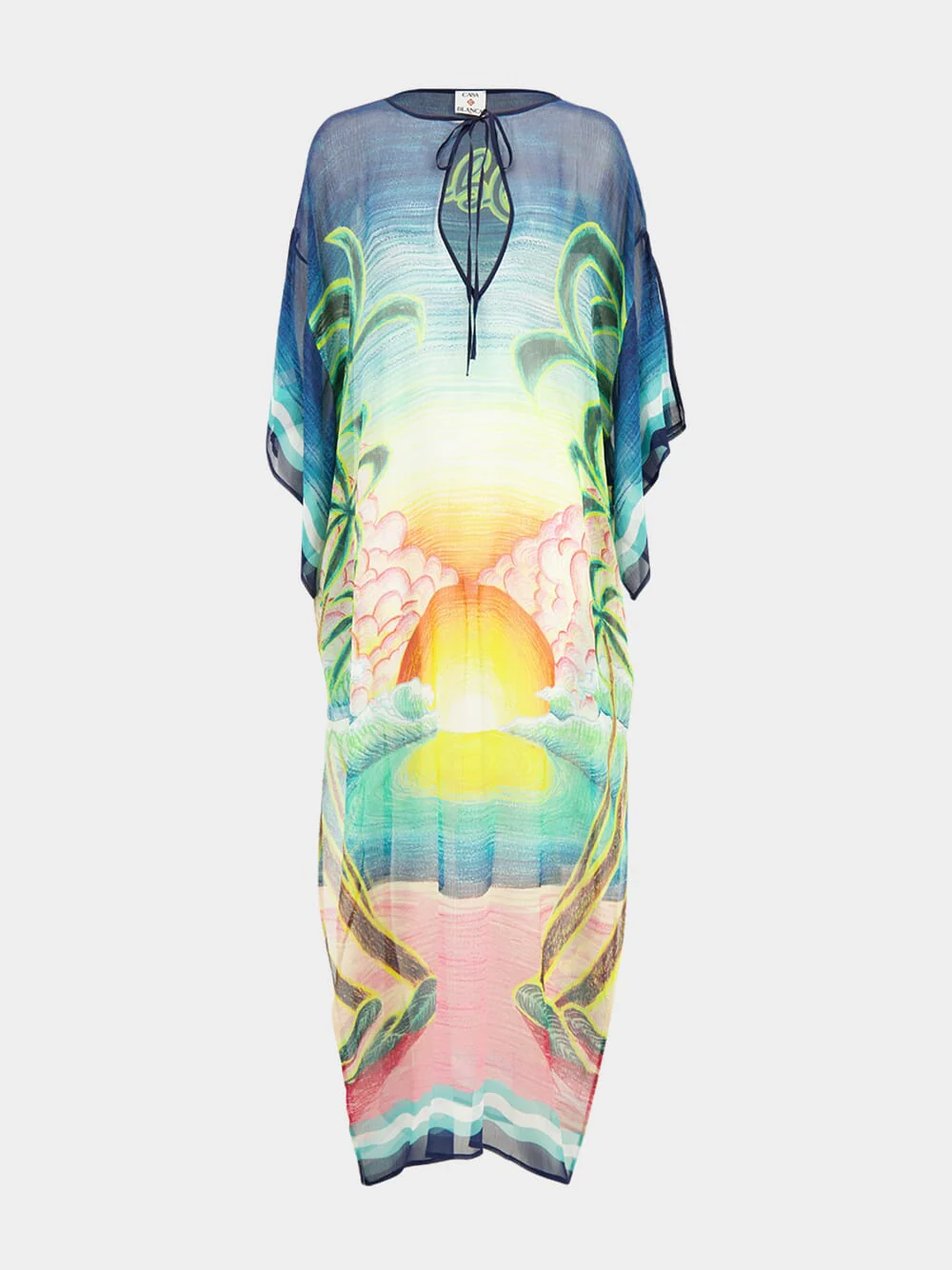 Danse De La Mer Silk Kaftan