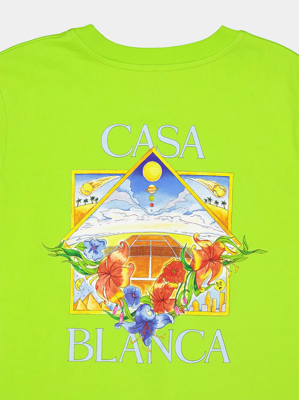 Flower Court Icon T-Shirt - Image 4