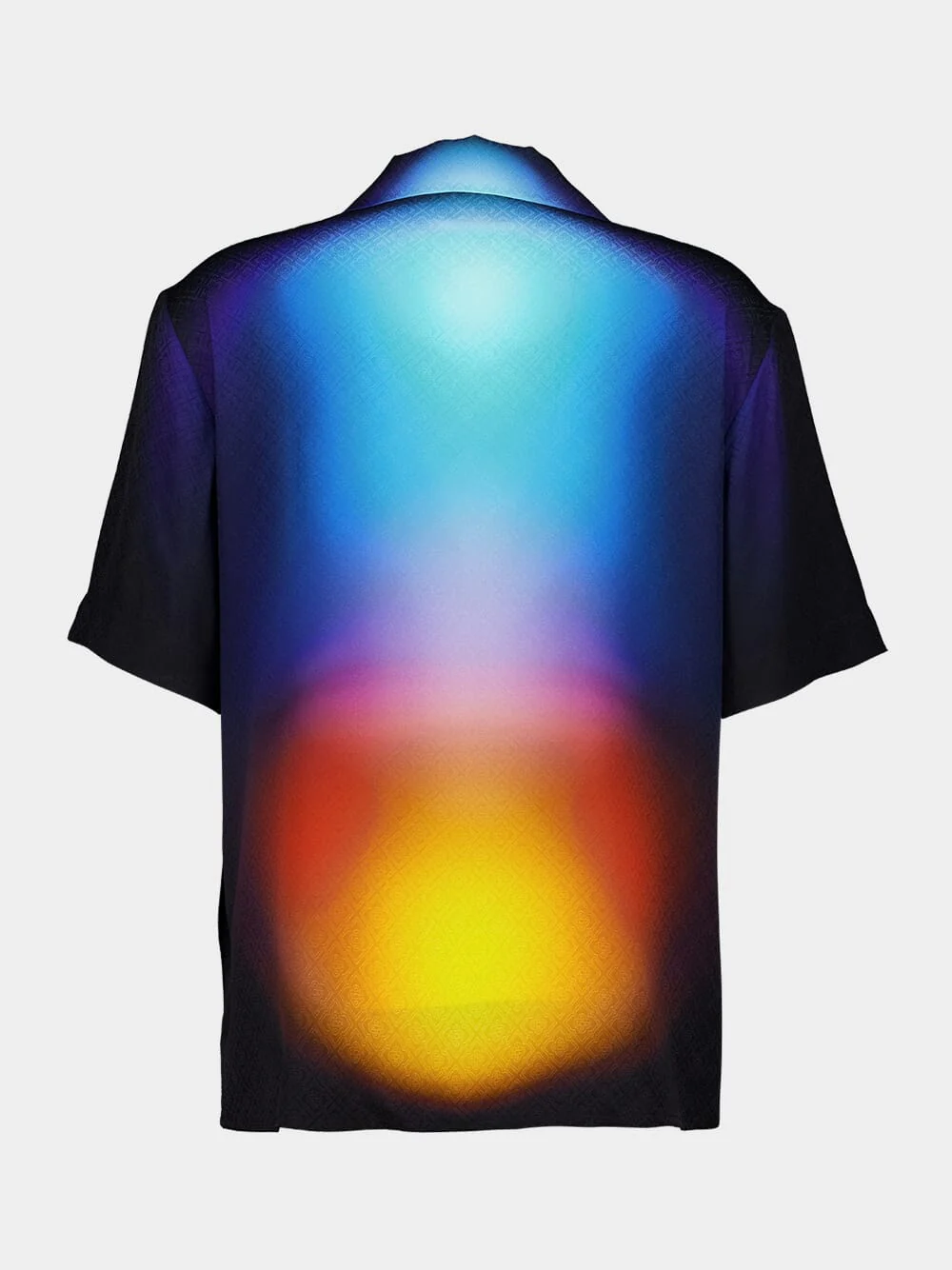 Gradient Silk Short Sleeve Shirt - Image 3