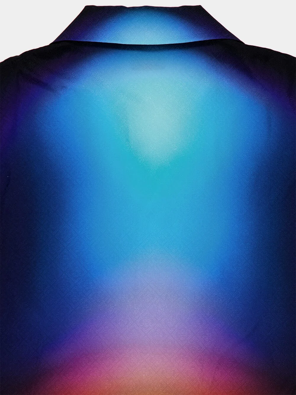 Gradient Silk Short Sleeve Shirt - Image 5