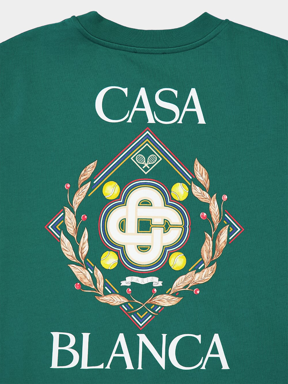 Green Championship Diamond Print T-Shirt - Image 4