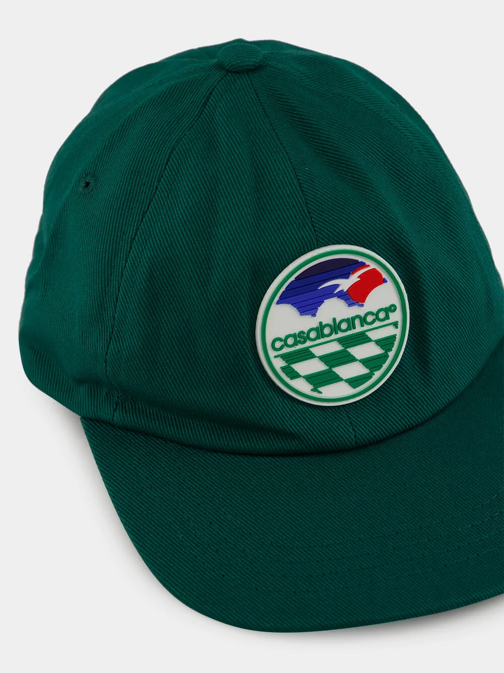 Green Checkered Court Cap - Image 3