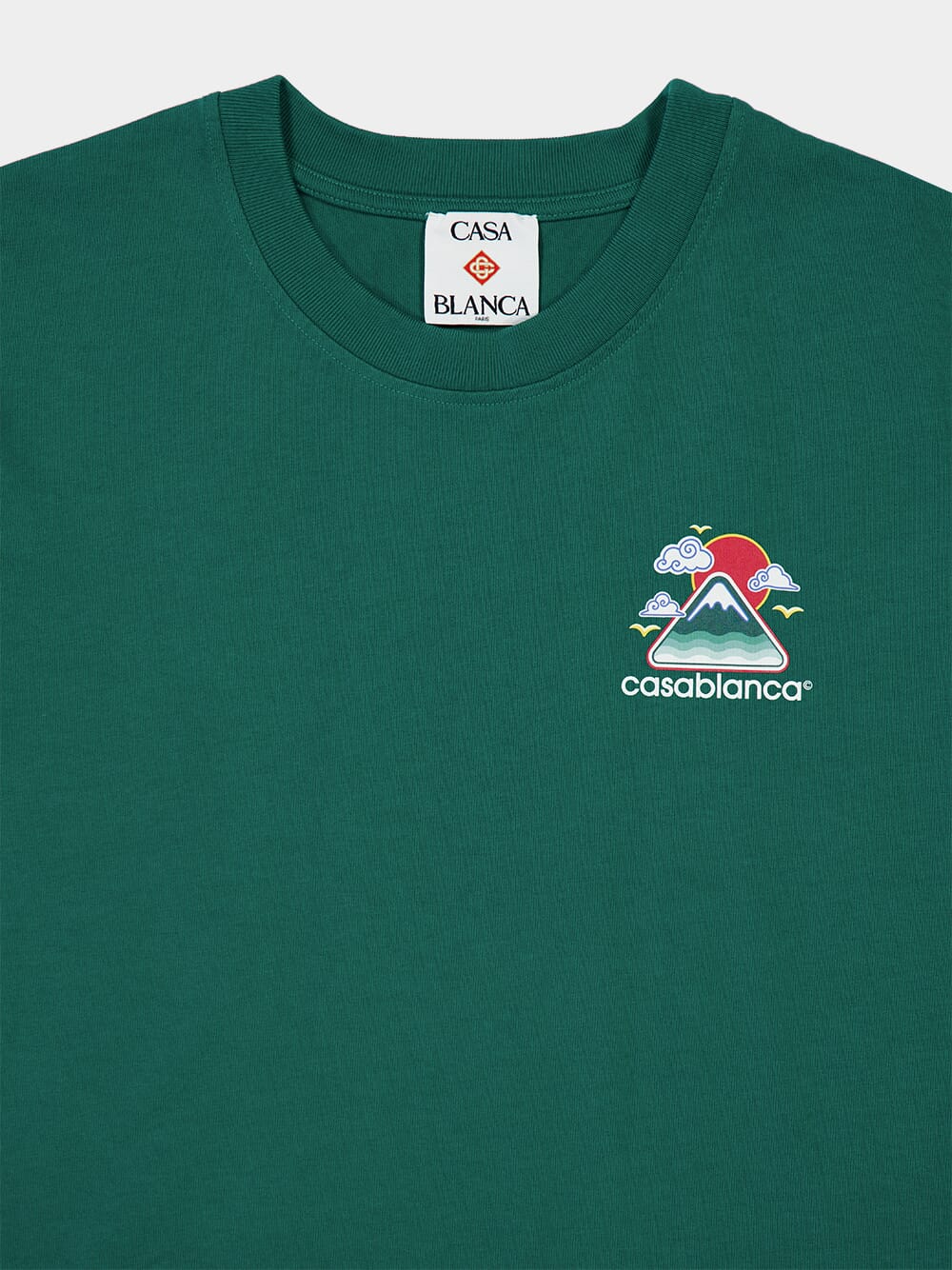 Green Montagne Ondulée T-Shirt - Image 3