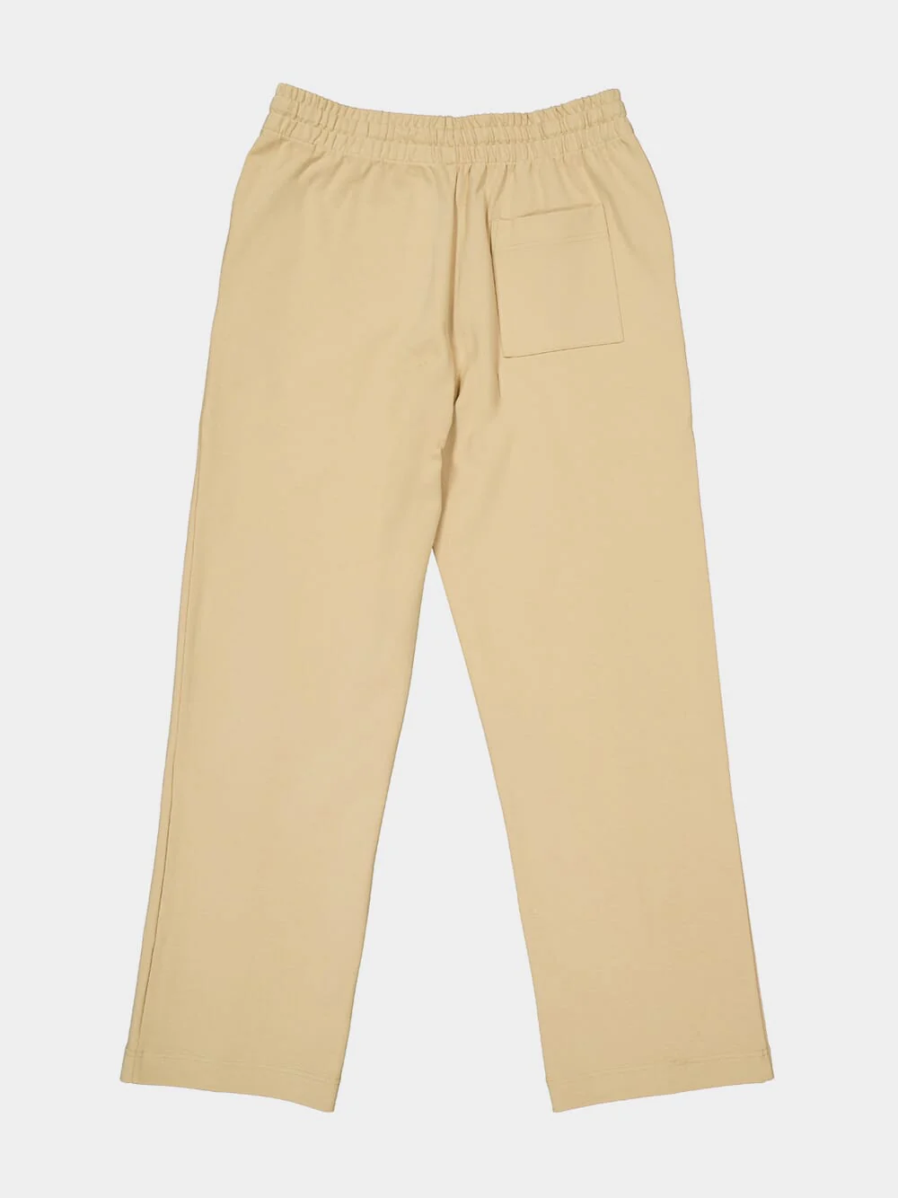 Beige Punto Cotton Track Pants - Image 6
