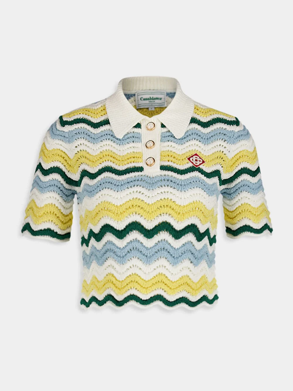 Boucle Wave Crochet Top - Image 2