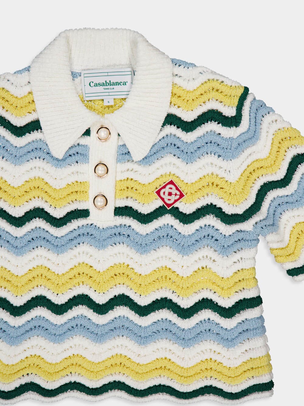 Boucle Wave Crochet Top - Image 5