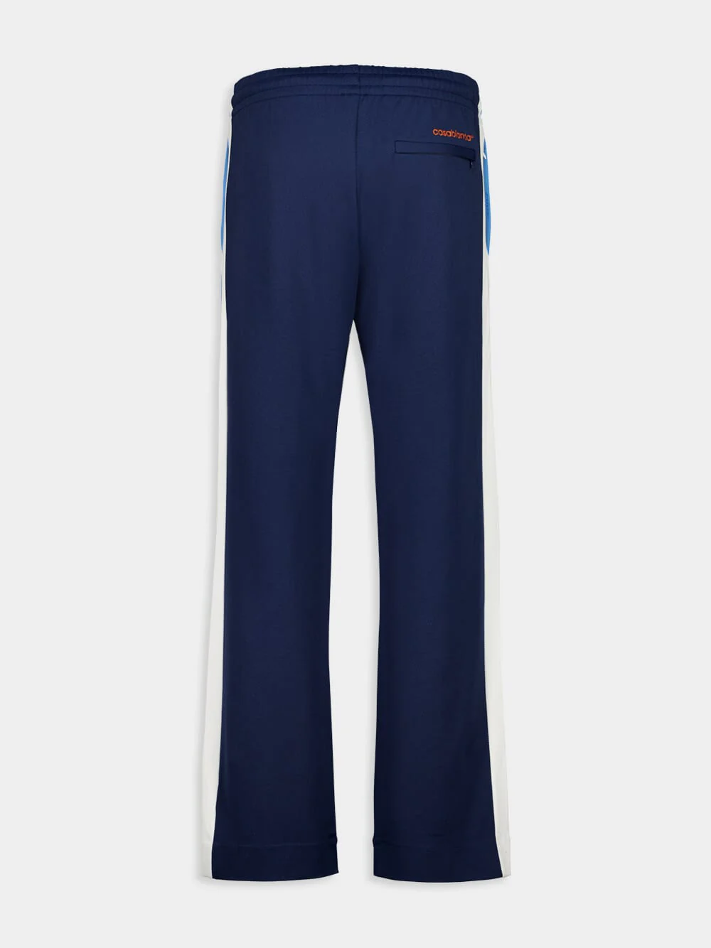Navy Piqué Track Pants - Image 2
