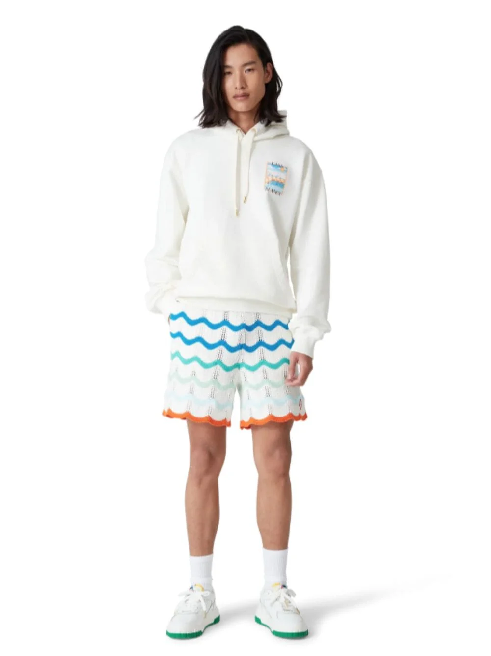 Off-White Surreal Pool Hooded Sweatshirt - Image 2