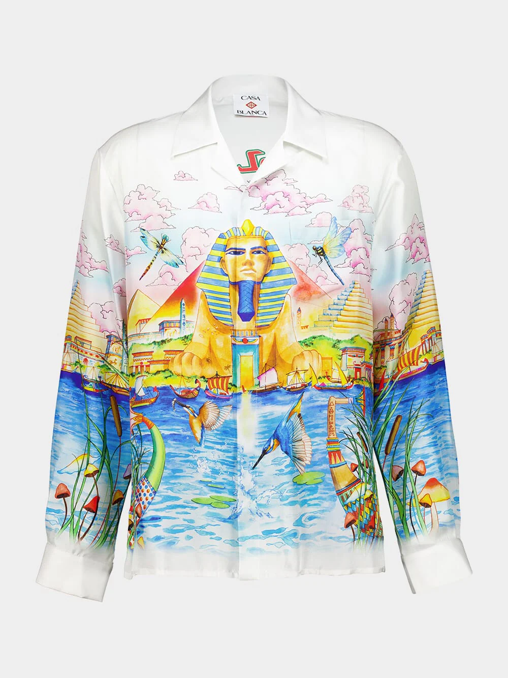Apartment Dans Les Airs Silk Shirt