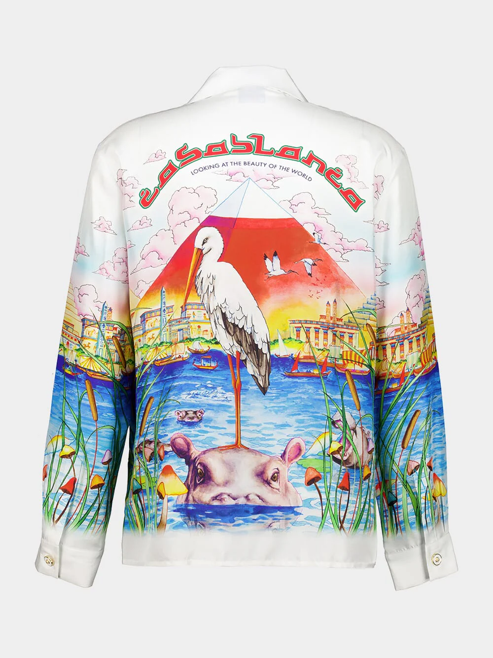 Apartment Dans Les Airs Silk Shirt - Image 2