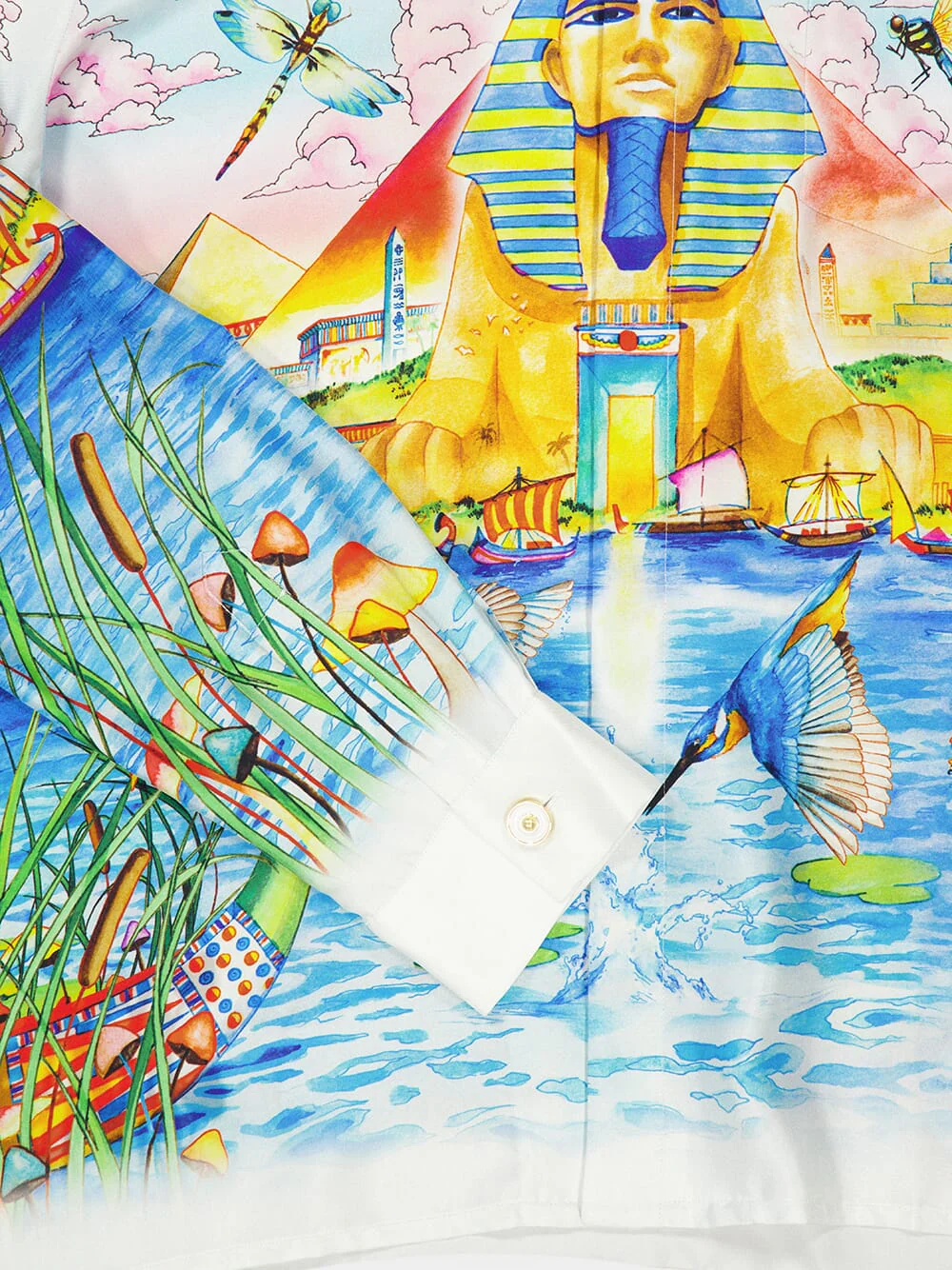 Apartment Dans Les Airs Silk Shirt - Image 4