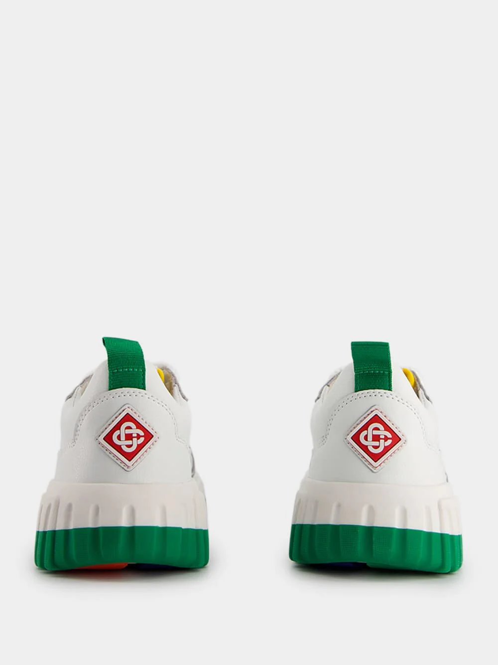 The Court White & Green Sneaker - Image 5