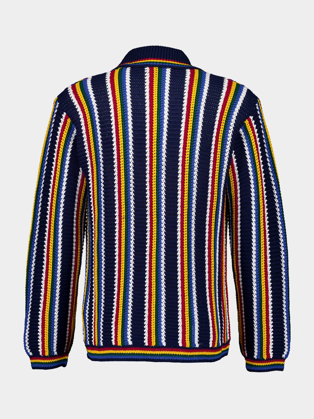 Striped Crochet Shirt - Image 6