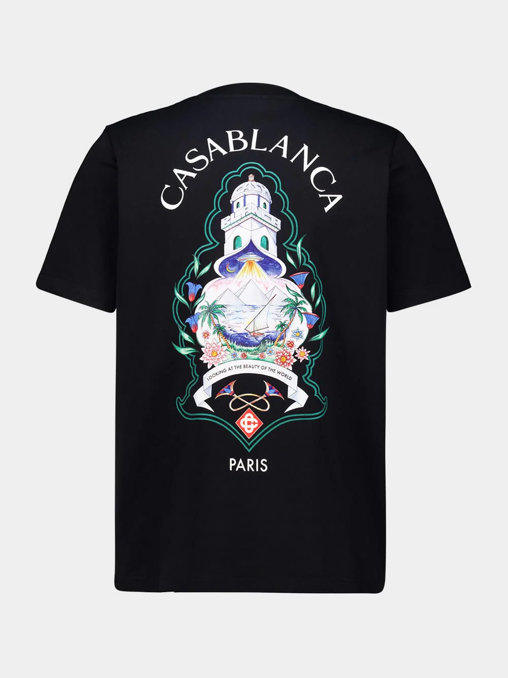 Black Hotel Emblem T-Shirt - Image 2
