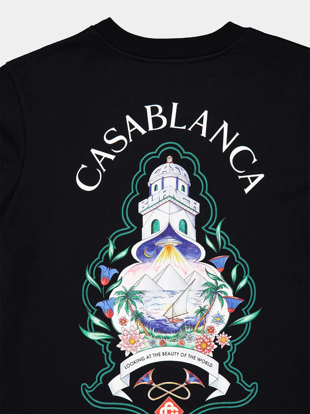 Black Hotel Emblem T-Shirt - Image 4