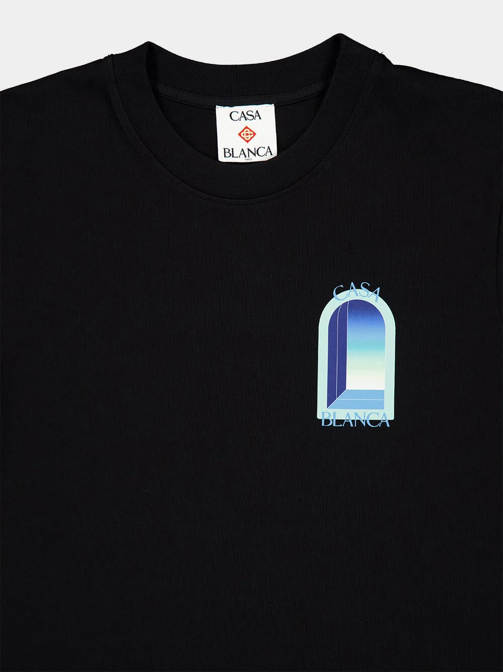 Black and Mint L'Arche T-Shirt - Image 3
