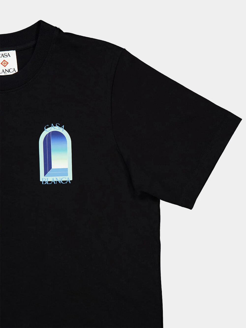 Black and Mint L'Arche T-Shirt - Image 4